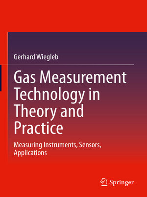 cover image of Gas Measurement Technology in Theory and Practice